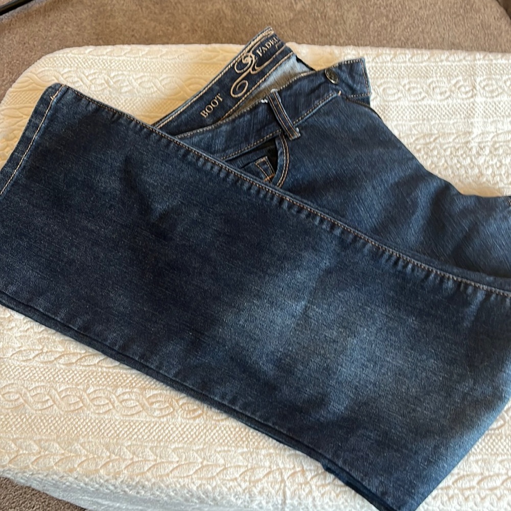 Faded glory dark wash jeans